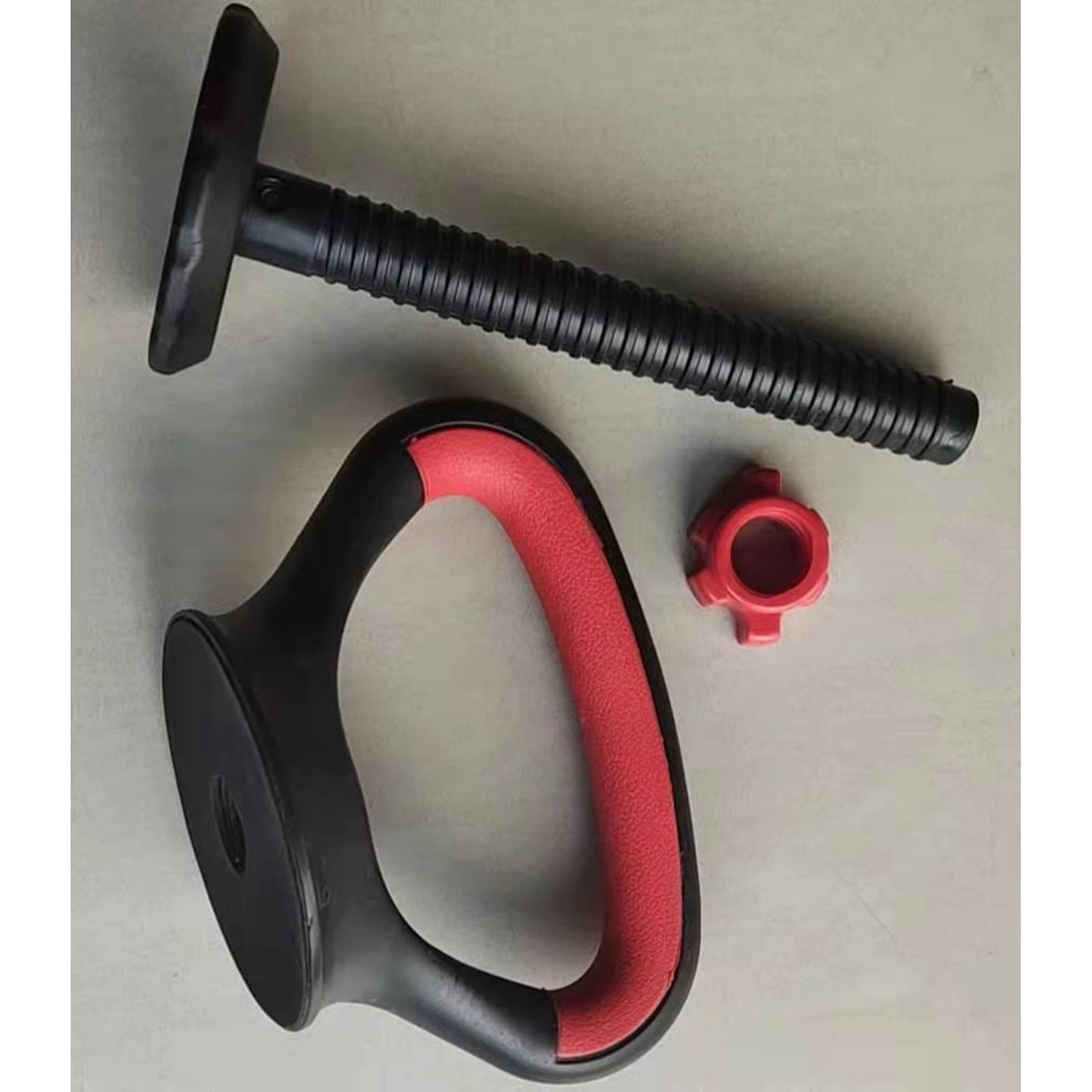 Kettlebell Handle Fitness Adjustable Metal Kettlebell Handle for Women Men Weight Plates Arm Strength Workout Kettle Bell Grip