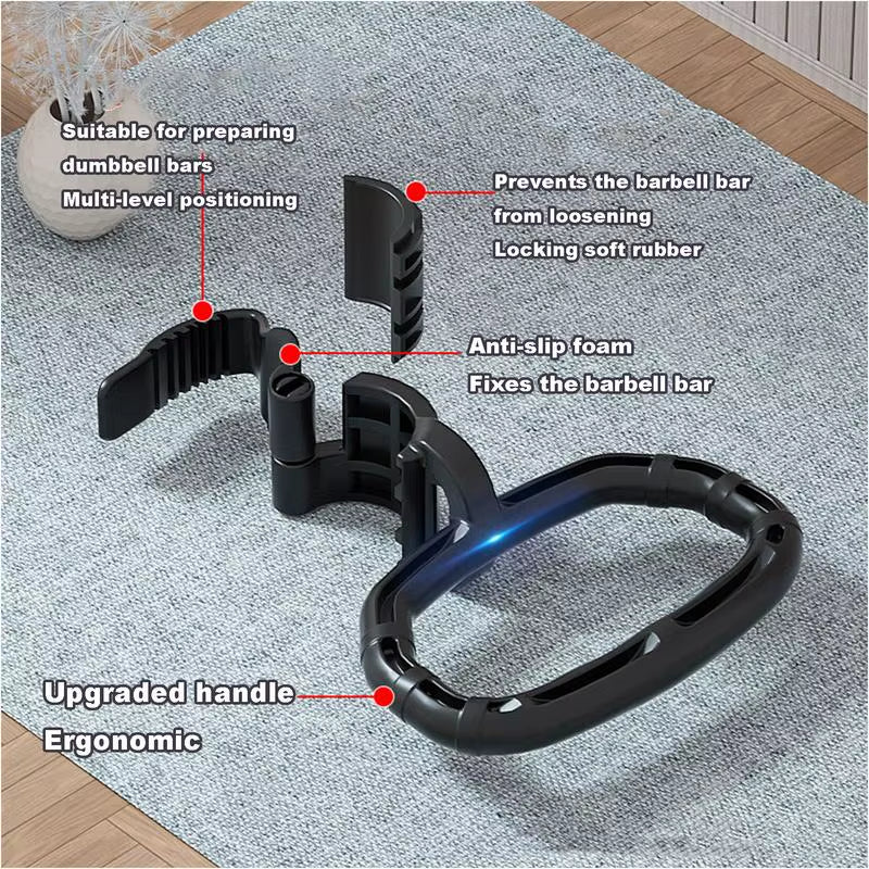 Kettlebell Grip Portable Attachment for Strength Training Converts Your Dumbbells into Kettlebells Fitness Tool for Home and Gym